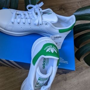 Adidas Stan Smiths White/Green W6.5